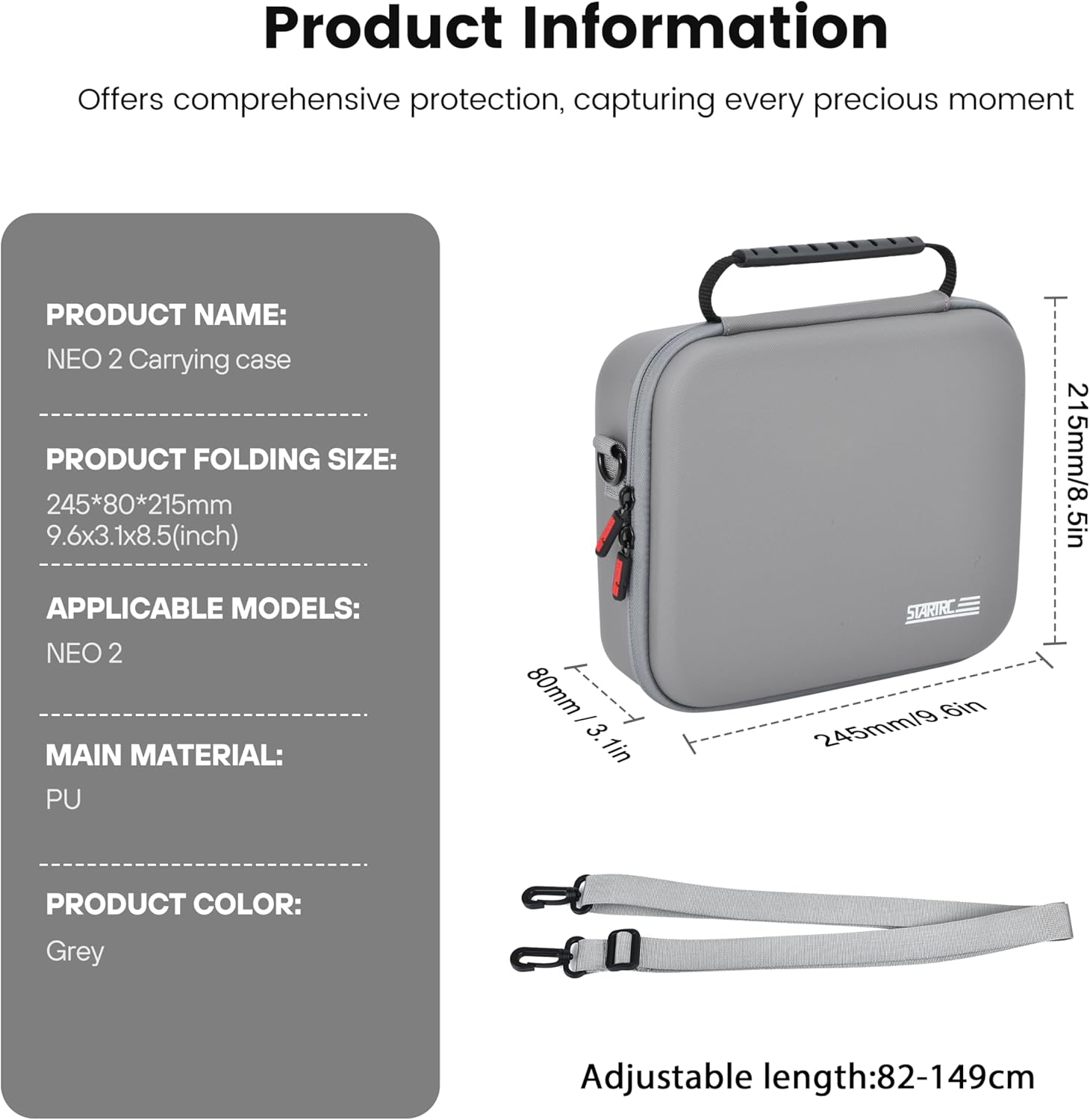 STARTRC Neo 2, портативная сум – обзор и цена Drone Carrying Case