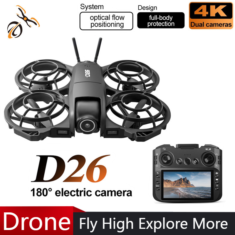 Дрон D26 4K Aerial HD 180 °    – обзор и цена Drone Battery Adapter